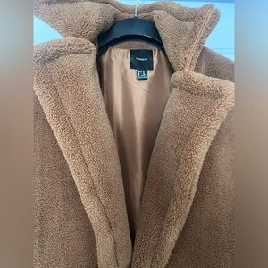 forever 21 teddy coat